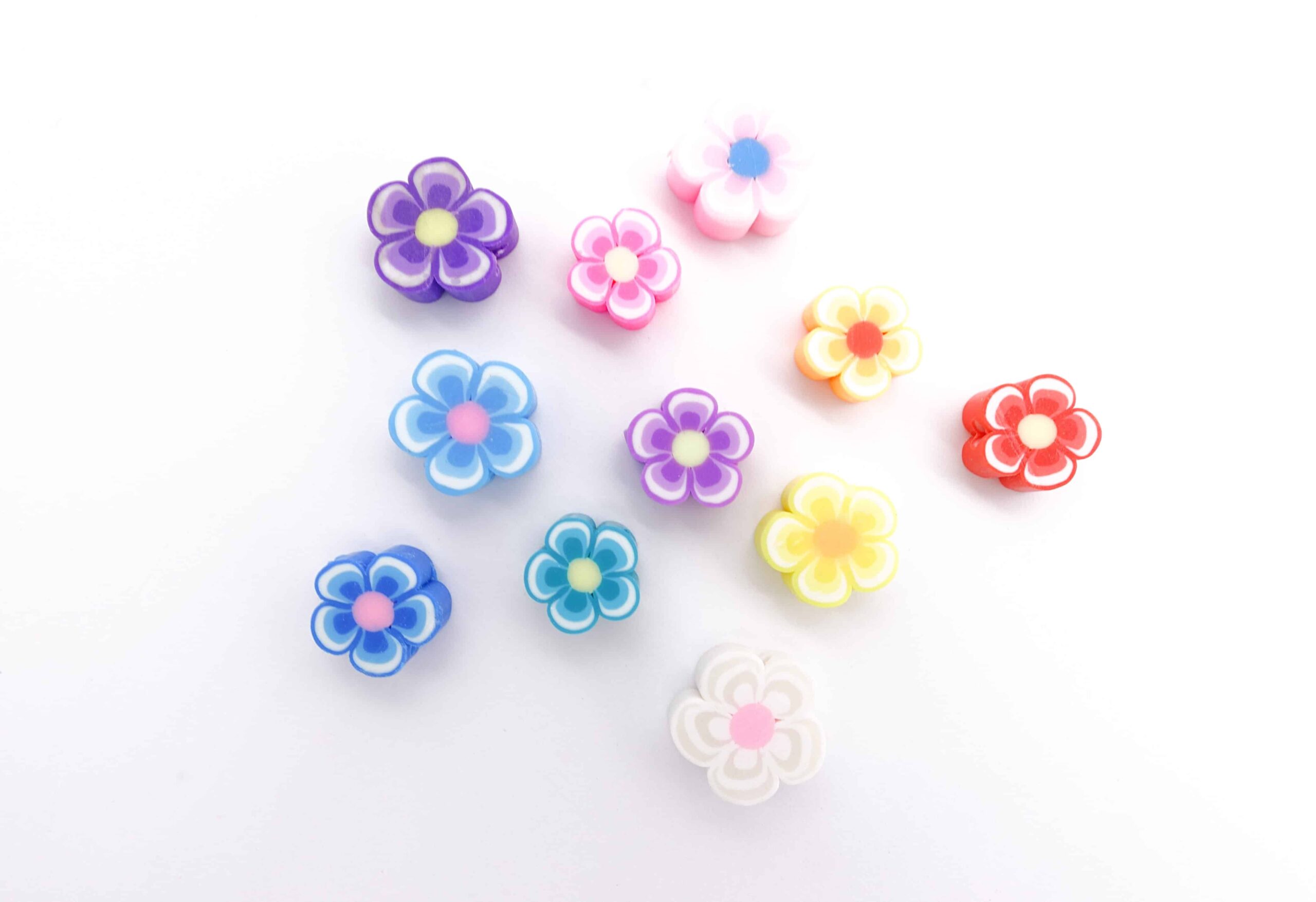 Polymer Clay perler, forskjellige motiv - Bilde 4