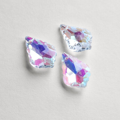 Anheng, glass, dråpe, blank ab
