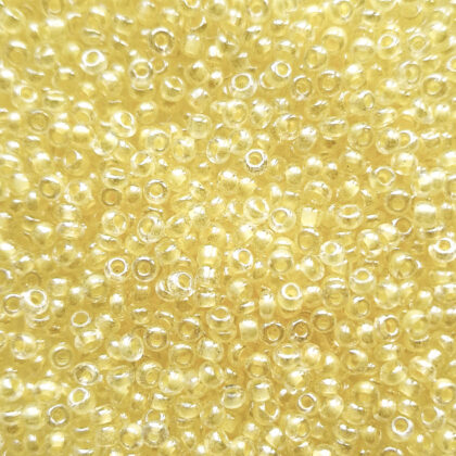 Seed beads, gul, 3mm