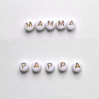 Bokstavperler, Mamma/Pappa
