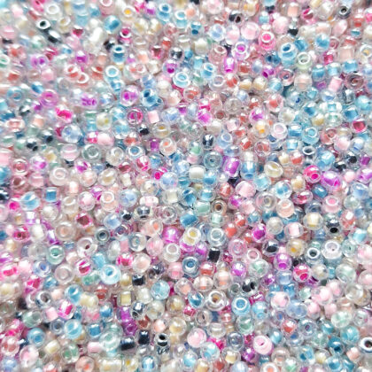 Seed beads, mix, 3mm