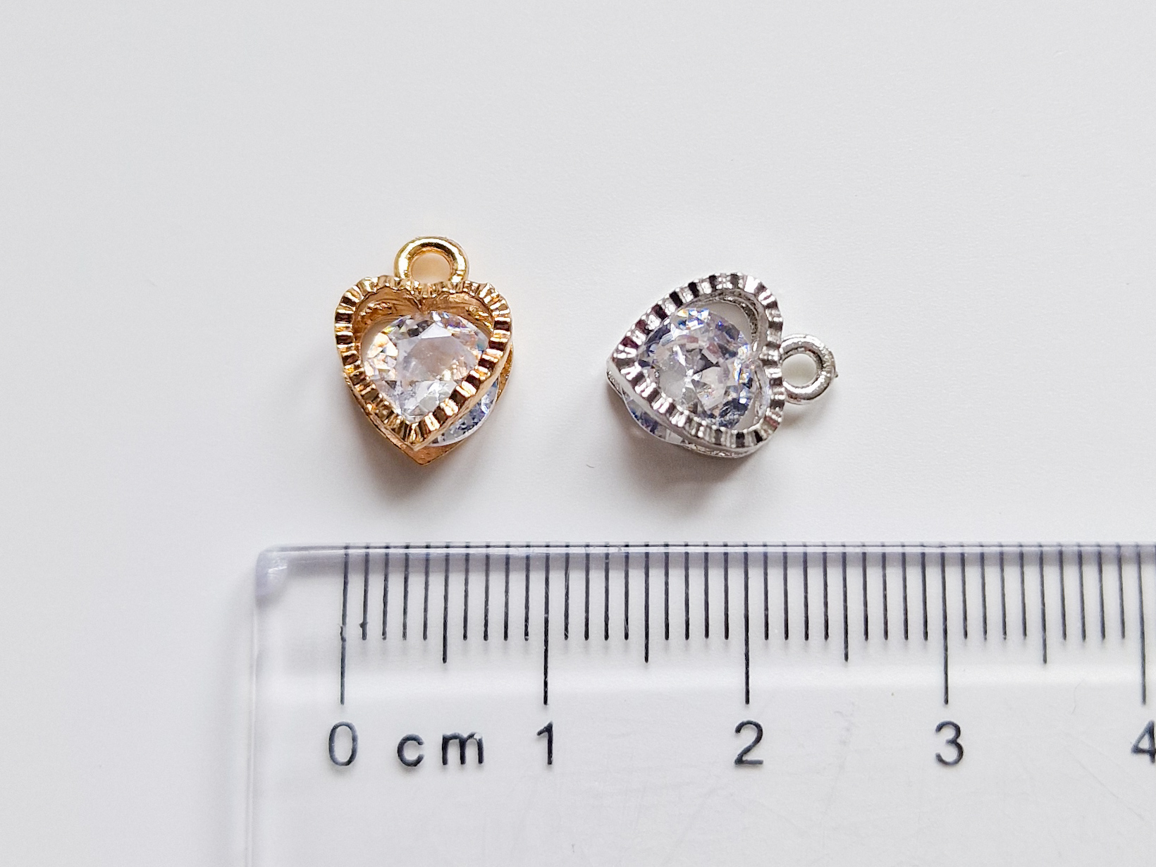 Anheng, hjerte, med Cubic zirconia - Bilde 2