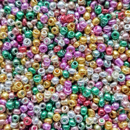 Seed beads, julemix
