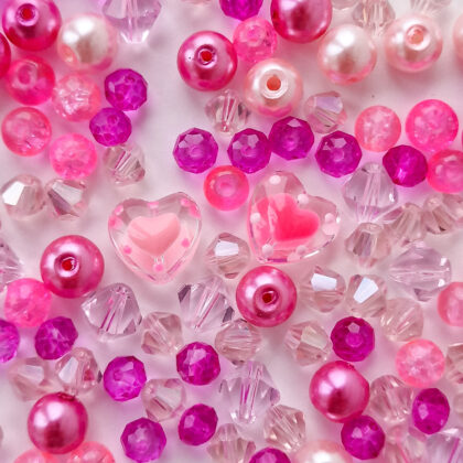 Fasettperle-mix, Valentines edition