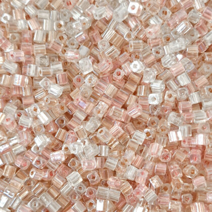 Seed beads, firkant-miks