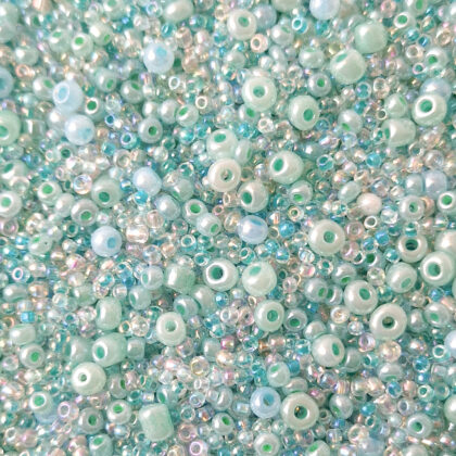Seed beads, miks, Isbre