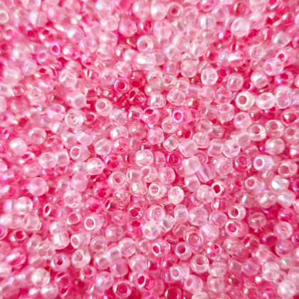 Seed beads, rosa, mix