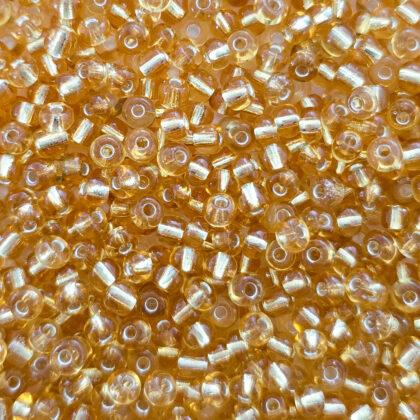 Seed beads, 4mm, gull